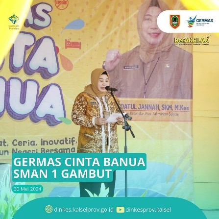 Germas cinta banua SMAN1 GAMBUT